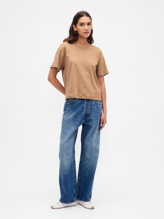 Lässiges T-Shirt aus Supima®-Baumwolle
