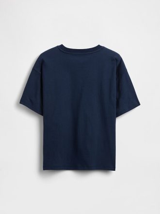 Lässiges T-Shirt mit Grafiklogo für Kinder