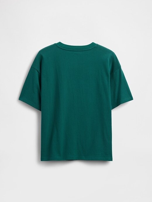 Lässiges T-Shirt mit Grafiklogo für Kinder Lässiges T-Shirt mit Grafiklogo für Kinder