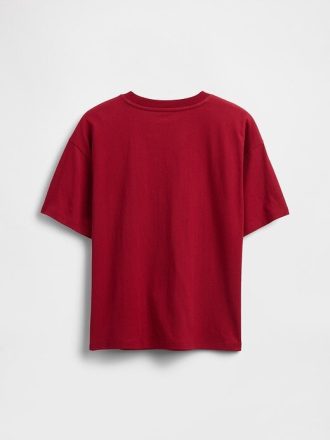 Lässiges T-Shirt mit Grafiklogo für Kinder