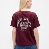 Lässiges T-Shirt mit grafischem Logo Lässiges T-Shirt mit grafischem Logo