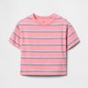Lässiges T-Shirt mit Streifen für Babys und Kleinkinder