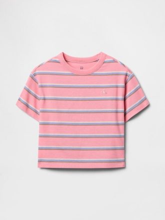 Lässiges T-Shirt mit Streifen für Babys und Kleinkinder