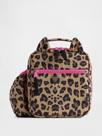Lunchtasche für Kinder mit Leopardenmuster