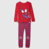 Marvel-Pyjama-Set aus gebürsteter Bio-Baumwolle für Babys und Kleinkinder Marvel-Pyjama-Set aus gebürsteter Bio-Baumwolle für Babys und Kleinkinder