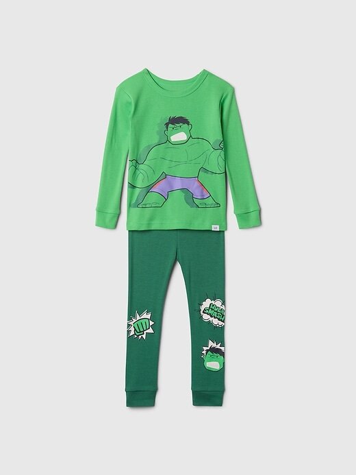 Marvel-Pyjama-Set aus gebürsteter Bio-Baumwolle für Babys und Kleinkinder Marvel-Pyjama-Set aus gebürsteter Bio-Baumwolle für Babys und Kleinkinder