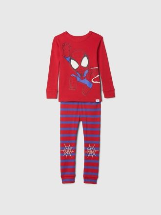 Marvel-Pyjama-Set aus gebürsteter Bio-Baumwolle für Babys und Kleinkinder