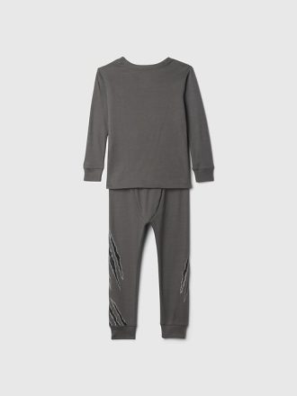Marvel-Pyjama-Set aus gebürsteter Bio-Baumwolle für Babys und Kleinkinder
