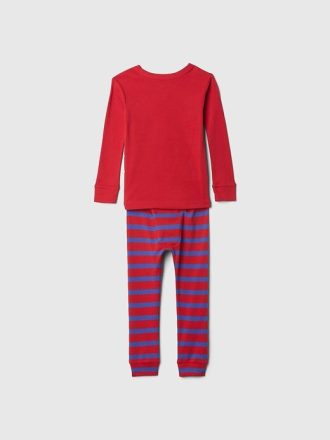 Marvel-Pyjama-Set aus gebürsteter Bio-Baumwolle für Babys und Kleinkinder