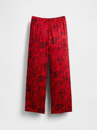 Marvel Pyjamahose aus recyceltem Flanell für Kinder