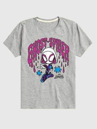 Marvel Scribble Ghost Spider Kurzarm-T-Shirt für Kleinkinder