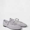 Mary Jane-Ballerinas aus Netzstoff Mary Jane-Ballerinas aus Netzstoff