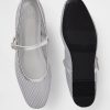 Mary Jane-Ballerinas aus Netzstoff Mary Jane-Ballerinas aus Netzstoff