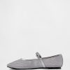 Mary Jane-Ballerinas aus Netzstoff Mary Jane-Ballerinas aus Netzstoff