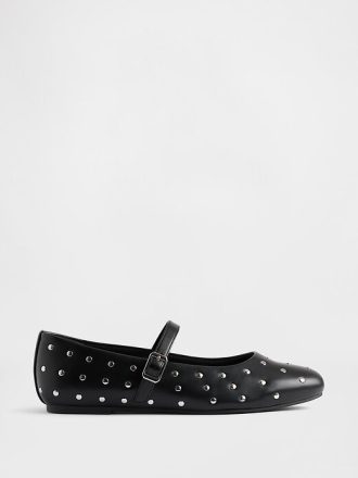 Mary Jane Ballerinas mit Nieten für Kinder