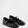 Mary Jane Ballerinas mit Nieten für Kinder Mary Jane Ballerinas mit Nieten für Kinder