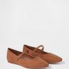 Mary Jane Flats aus veganem Wildleder Mary Jane Flats aus veganem Wildleder