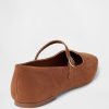 Mary Jane Flats aus veganem Wildleder Mary Jane Flats aus veganem Wildleder