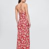 Maxi-Slip-Kleid mit Bindeband hinten Maxi-Slip-Kleid mit Bindeband hinten