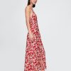 Maxi-Slip-Kleid mit Bindeband hinten Maxi-Slip-Kleid mit Bindeband hinten