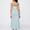 Maxi-Slip-Kleid mit Rüschenbesatz Maxi-Slip-Kleid mit Rüschenbesatz