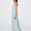 Maxi-Slip-Kleid mit Rüschenbesatz Maxi-Slip-Kleid mit Rüschenbesatz