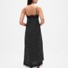 Maxi-Slip-Kleid mit Spitzenbesatz Maxi-Slip-Kleid mit Spitzenbesatz