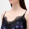 Maxi-Slip-Kleid mit Spitzenbesatz Maxi-Slip-Kleid mit Spitzenbesatz
