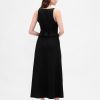 Maxi-Westenkleid aus Leinenmischung Maxi-Westenkleid aus Leinenmischung