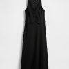 Maxi-Westenkleid aus Leinenmischung Maxi-Westenkleid aus Leinenmischung