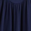 Maxikleid aus Baumwollgaze mit gemischten Materialien Maxikleid aus Baumwollgaze mit gemischten Materialien