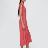Maxikleid aus Crêpe mit Herzausschnitt Maxikleid aus Crêpe mit Herzausschnitt