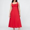 Maxikleid aus Leinenmischung Maxikleid aus Leinenmischung