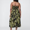 Maxikleid mit Blumenmuster und V-Ausschnitt Maxikleid mit Blumenmuster und V-Ausschnitt
