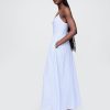 Maxikleid mit tiefer Taille Maxikleid mit tiefer Taille