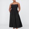 Maxikleid mit tiefer Taille