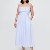 Maxikleid mit tiefer Taille Maxikleid mit tiefer Taille