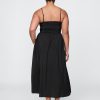 Maxikleid mit tiefer Taille