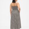 Maxikleid mit tiefer Taille