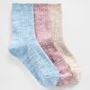 Melierte Crew-Socken für Kinder (3er-Pack) Melierte Crew-Socken für Kinder (3er-Pack)