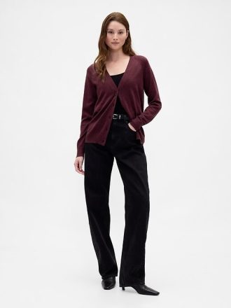 Merino Boyfriend-Cardigan