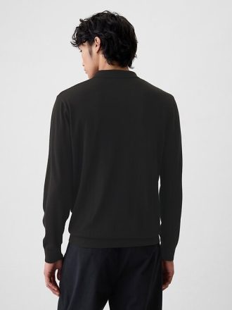 Merino-Polopullover