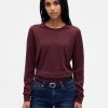 Merino-Pullover mit Rundhalsausschnitt