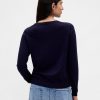 Merino-Pullover mit Rundhalsausschnitt