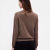 Merino-Pullover mit Rundhalsausschnitt