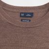 Merino-Pullover mit Rundhalsausschnitt