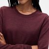 Merino-Pullover mit Rundhalsausschnitt