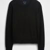 Merino-Pullover mit Rundhalsausschnitt
