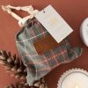 Mersea Pumpkin Whimsea Plaid Beutelkerze Mersea Pumpkin Whimsea Plaid Beutelkerze