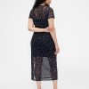 Mesh-Maxikleid
